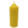 Beeswax Candle: Bee Cylinder 1 Beeswax Candle: Bee Cylinder -NectarJoy Sales Store candle beecylinder l
