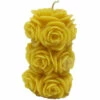 Beeswax Candle: Fading Rose -NectarJoy Sales Store candle fadingrose l
