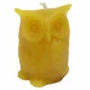 Beeswax Candle: Owl -NectarJoy Sales Store candle owl l