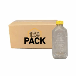 3lb Embossed Jar: Cs Of 126