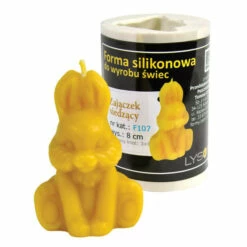 Small Hare Sitting Candle Mold