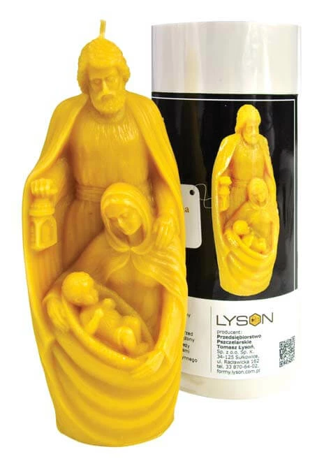 Holy Family Statue Candle Mold 3 Holy Family Statue Candle Mold