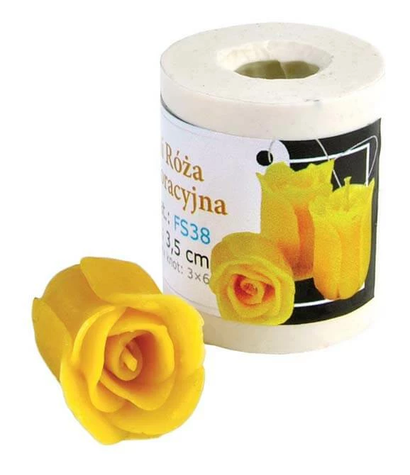 Petite Rose Candle Mold 3 Petite Rose Candle Mold