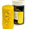 Cylinder Snowflake Candle Mold -NectarJoy Sales Store fs03 l