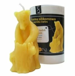 Bear With Honey Candle Mold