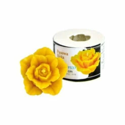 Small Crimson Rose Candle Mold