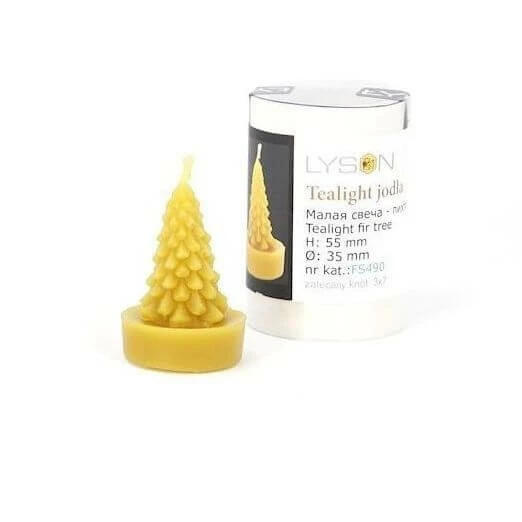 Fir Tealight Candle Mold 3 Fir Tealight Candle Mold