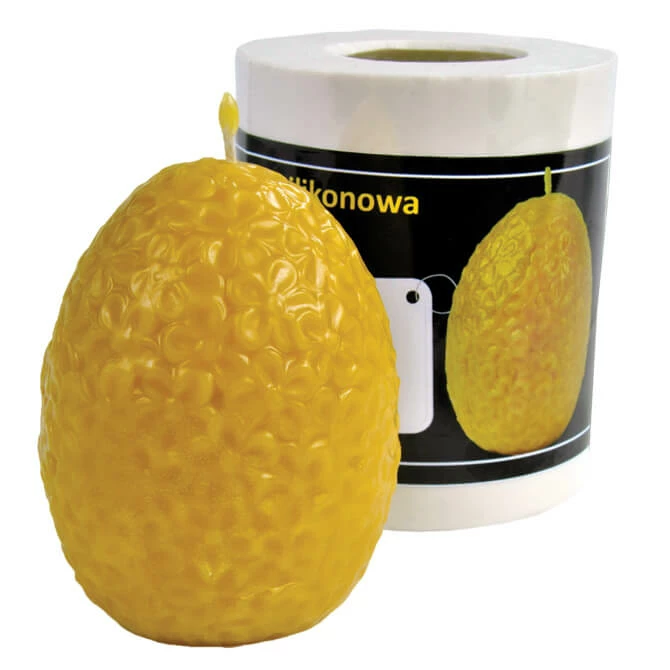 Flower Egg Candle Mold 3 Flower Egg Candle Mold