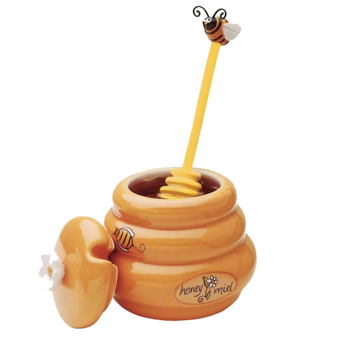 Golden Skep Honey Pot 3 Golden Skep Honey Pot