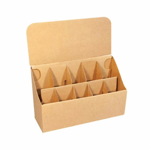 Kraft Straw Display Box Only -NectarJoy Sales Store hsd1 l