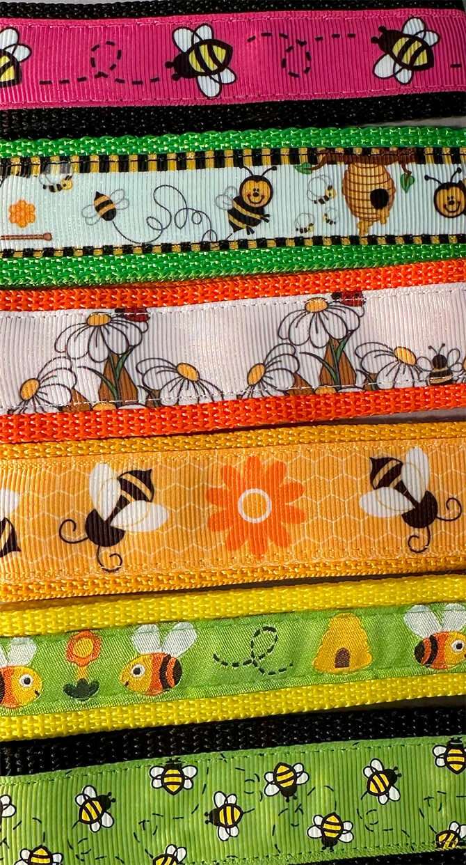 Bee Key Chains 3 Bee Key Chains