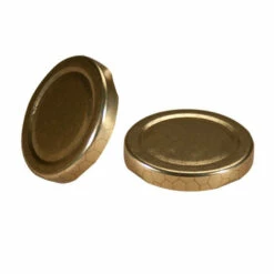 58mm Gold Lug Cap W/ Honeycomb