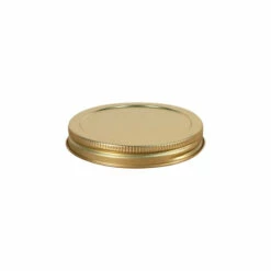 89mm Gold Metal Cap W/Liner
