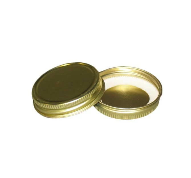 70g Gold Metal Cap W/ Liner 3 70g Gold Metal Cap W/ Liner