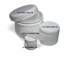 8 Oz. Skin Cream Jar & Cap